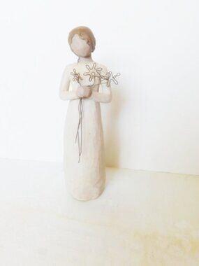 Willow Tree “Grateful” Figurine by Susan Lordi – 2004 DEMDACO Collectible